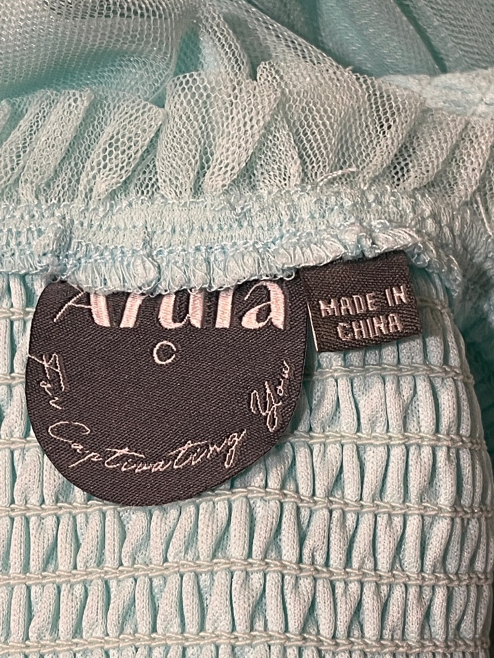 Arula | Smocked Maxi sundress w/layered ruffles and tulle Womens size C 22/24 3X - Picture 6 of 8